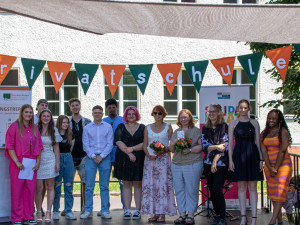 Die künftigen Sozialassistenten/-innen haben ihren Abschluss sicher.